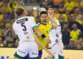 25.09.2025. Kielce. Mecz 3. kolejki Ligi Mistrzów piłkarzy ręcznych Industria Kielce - Fuechse Berlin / Fot. Wiktor Taszłow - Radio Kielce