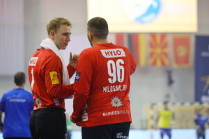 25.09.2025. Kielce. Mecz 3. kolejki Ligi Mistrzów piłkarzy ręcznych Industria Kielce - Fuechse Berlin / Fot. Wiktor Taszłow - Radio Kielce