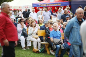 07.09.2025. Tokarnia. Park Etnograficzny. Dożynki wojewódzkie / Fot. Wiktor Taszłow - Radio Kielce