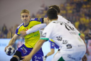 25.09.2025. Kielce. Mecz 3. kolejki Ligi Mistrzów piłkarzy ręcznych Industria Kielce - Fuechse Berlin / Fot. Wiktor Taszłow - Radio Kielce