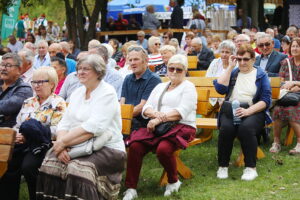 07.09.2025. Tokarnia. Park Etnograficzny. Dożynki wojewódzkie / Fot. Wiktor Taszłow - Radio Kielce