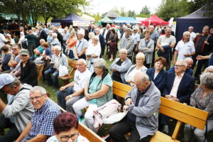 07.09.2025. Tokarnia. Park Etnograficzny. Dożynki wojewódzkie / Fot. Wiktor Taszłow - Radio Kielce