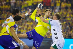 25.09.2025. Kielce. Mecz 3. kolejki Ligi Mistrzów piłkarzy ręcznych Industria Kielce - Fuechse Berlin / Fot. Wiktor Taszłow - Radio Kielce