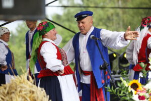 07.09.2025. Tokarnia. Park Etnograficzny. Dożynki wojewódzkie / Fot. Wiktor Taszłow - Radio Kielce