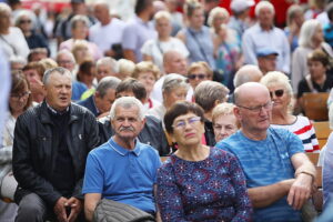 07.09.2025. Tokarnia. Park Etnograficzny. Dożynki wojewódzkie / Fot. Wiktor Taszłow - Radio Kielce