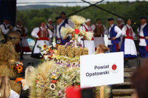 07.09.2025. Tokarnia. Park Etnograficzny. Dożynki wojewódzkie / Fot. Wiktor Taszłow - Radio Kielce
