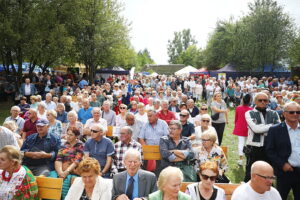 07.09.2025. Tokarnia. Park Etnograficzny. Dożynki wojewódzkie / Fot. Wiktor Taszłow - Radio Kielce