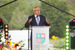07.09.2025. Tokarnia. Park Etnograficzny. Dożynki wojewódzkie / Fot. Wiktor Taszłow - Radio Kielce