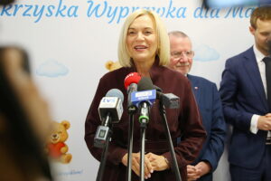 27.09.2025. Kielce. Inauguracja akcji „Wyprawka dla malucha” / Fot. Wiktor Taszłow - Radio Kielce