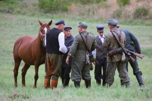07.09.2025. Chęciny. XVIII Piknik Historyczny „II wojna światowa w Chęcinach” / Fot. Wiktor Taszłow - Radio Kielce