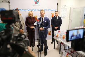 27.09.2025. Kielce. Inauguracja akcji „Wyprawka dla malucha” / Fot. Wiktor Taszłow - Radio Kielce