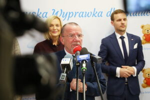 27.09.2025. Kielce. Inauguracja akcji „Wyprawka dla malucha” / Fot. Wiktor Taszłow - Radio Kielce