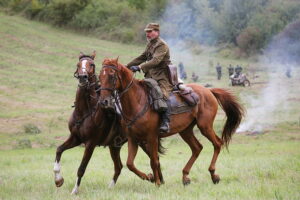 07.09.2025. Chęciny. XVIII Piknik Historyczny „II wojna światowa w Chęcinach” / Fot. Wiktor Taszłow - Radio Kielce