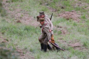 07.09.2025. Chęciny. XVIII Piknik Historyczny „II wojna światowa w Chęcinach” / Fot. Wiktor Taszłow - Radio Kielce