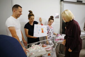 27.09.2025. Kielce. Inauguracja akcji „Wyprawka dla malucha” / Fot. Wiktor Taszłow - Radio Kielce