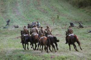 07.09.2025. Chęciny. XVIII Piknik Historyczny „II wojna światowa w Chęcinach” / Fot. Wiktor Taszłow - Radio Kielce