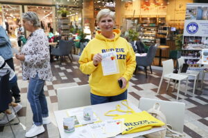 27.09.2025. Kielce. Promocja projektów, które walczą o głosy w tegorocznej edycji Budżetu Obywatelskiego / Fot. Wiktor Taszłow - Radio Kielce
