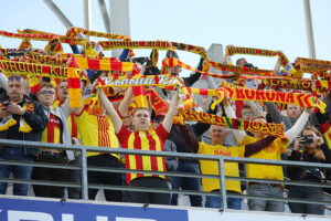 27.09.2025 Kielce. Mecz Korona Kielce - Lechia Gdańsk / Fot. Wiktor Taszłow - Radio Kielce