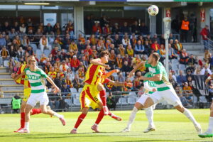 27.09.2025 Kielce. Mecz Korona Kielce - Lechia Gdańsk / Fot. Wiktor Taszłow - Radio Kielce