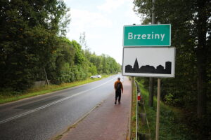 08.09.2025. Droga wojewódzka nr 763. Radkowice / Fot. Wiktor Taszłow - Radio Kielce