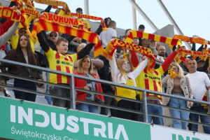 27.09.2025 Kielce. Mecz Korona Kielce - Lechia Gdańsk / Fot. Wiktor Taszłow - Radio Kielce