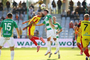 27.09.2025 Kielce. Mecz Korona Kielce - Lechia Gdańsk / Fot. Wiktor Taszłow - Radio Kielce