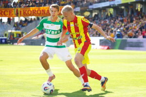 27.09.2025 Kielce. Mecz Korona Kielce - Lechia Gdańsk / Fot. Wiktor Taszłow - Radio Kielce