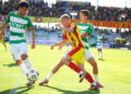 27.09.2025 Kielce. Mecz Korona Kielce - Lechia Gdańsk / Fot. Wiktor Taszłow - Radio Kielce
