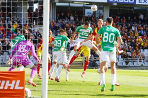 27.09.2025 Kielce. Mecz Korona Kielce - Lechia Gdańsk / Fot. Wiktor Taszłow - Radio Kielce