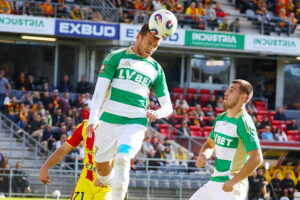 27.09.2025 Kielce. Mecz Korona Kielce - Lechia Gdańsk / Fot. Wiktor Taszłow - Radio Kielce