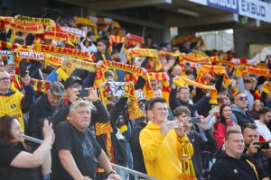 27.09.2025 Kielce. Mecz Korona Kielce - Lechia Gdańsk / Fot. Wiktor Taszłow - Radio Kielce