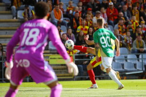 27.09.2025 Kielce. Mecz Korona Kielce - Lechia Gdańsk / Fot. Wiktor Taszłow - Radio Kielce
