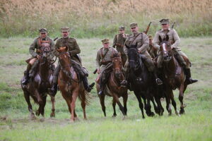 07.09.2025. Chęciny. XVIII Piknik Historyczny „II wojna światowa w Chęcinach” / Fot. Wiktor Taszłow - Radio Kielce