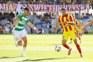 27.09.2025 Kielce. Mecz Korona Kielce - Lechia Gdańsk / Fot. Wiktor Taszłow - Radio Kielce