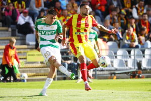 27.09.2025 Kielce. Mecz Korona Kielce - Lechia Gdańsk / Fot. Wiktor Taszłow - Radio Kielce