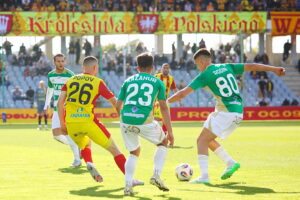 27.09.2025 Kielce. Mecz Korona Kielce - Lechia Gdańsk / Fot. Wiktor Taszłow - Radio Kielce