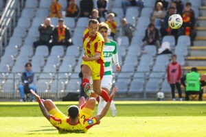 27.09.2025 Kielce. Mecz Korona Kielce - Lechia Gdańsk / Fot. Wiktor Taszłow - Radio Kielce