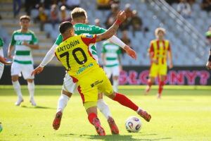 27.09.2025 Kielce. Mecz Korona Kielce - Lechia Gdańsk / Fot. Wiktor Taszłow - Radio Kielce