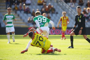 27.09.2025 Kielce. Mecz Korona Kielce - Lechia Gdańsk / Fot. Wiktor Taszłow - Radio Kielce