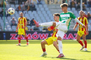 27.09.2025 Kielce. Mecz Korona Kielce - Lechia Gdańsk / Fot. Wiktor Taszłow - Radio Kielce