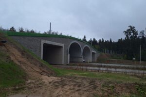 23.09.2025. Budowa obwodnicy Wąchocka. / Źródło: GDDKiA