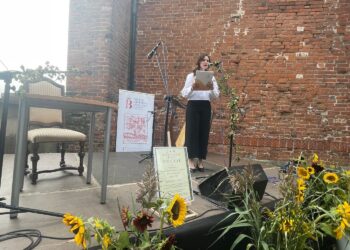 06.09.2025. Sandomierz. Narodowe Czytanie / Fot. Grażyna Szlęzak - Radio Kielce