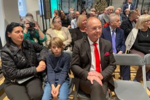 27.09.2025. Sandomierz. 50-lecie pracy twórczej Andrzeja Sarwy / Fot. Grażyna Szlęzak-Wójcik - Radio Kielce
