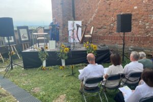 06.09.2025. Sandomierz. Narodowe Czytanie / Fot. Grażyna Szlęzak - Radio Kielce