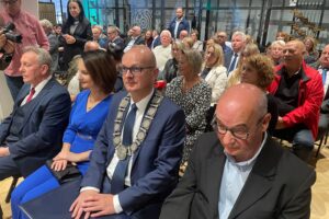 27.09.2025. Sandomierz. 50-lecie pracy twórczej Andrzeja Sarwy / Fot. Grażyna Szlęzak-Wójcik - Radio Kielce