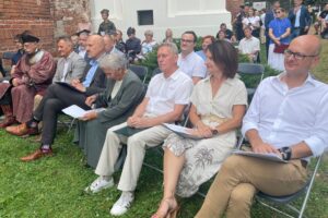 06.09.2025. Sandomierz. Narodowe Czytanie / Fot. Grażyna Szlęzak - Radio Kielce