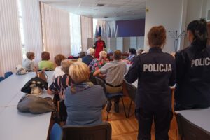 18.09.2025. Kielce. Świętokrzyski Urząd Wojewódzki. Akcja „Razem dla seniorów”. Szkolenie z pierwszej pomocy przedmedycznej / Fot. ZUS