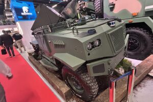 05.09.2025. Kielce. MSPO. Bezzałogowy system minowania – BLUSZCZ / Fot. Marcin Marszałek - Radio Kielce