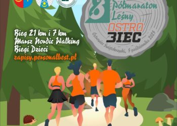 8 Ostrowiecki Półmaraton Leśny OSTROBIEC - Radio Kielce