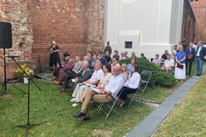 06.09.2025. Sandomierz. Narodowe Czytanie / Fot. Grażyna Szlęzak - Radio Kielce